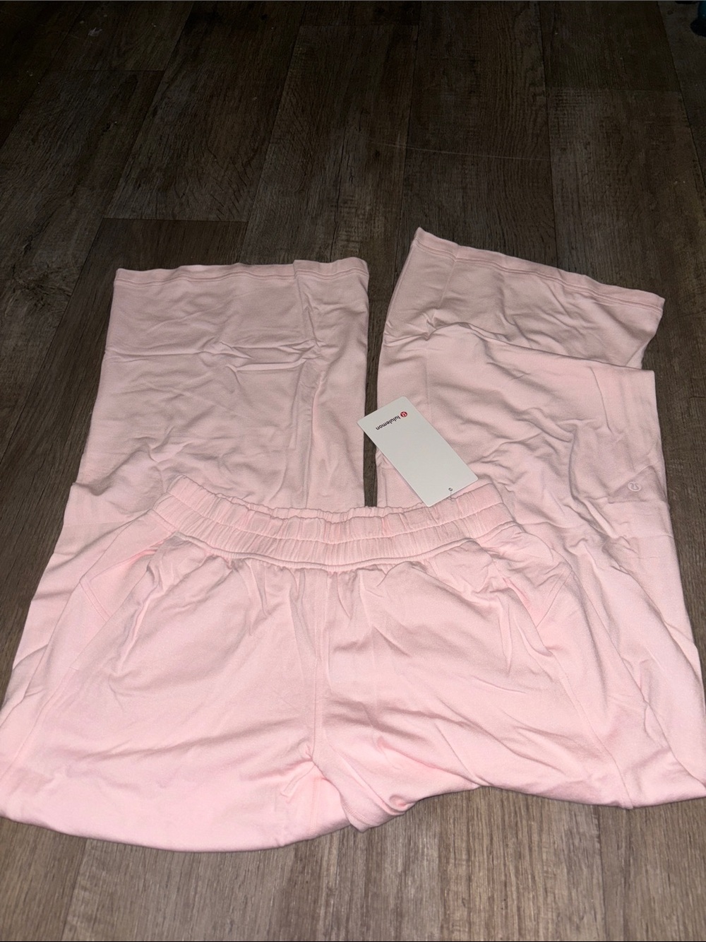 Lululemon Soft Light Pink Lounge Pants